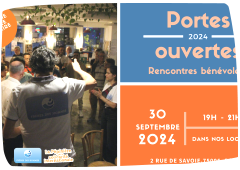 Portes ouvertes : rencontres bénévoles 