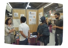 Cinquième Salon des solidarités à la porte de Versailles